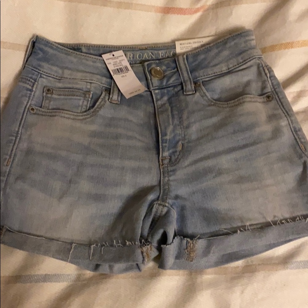 American Eagle Hi-Rise Shorties